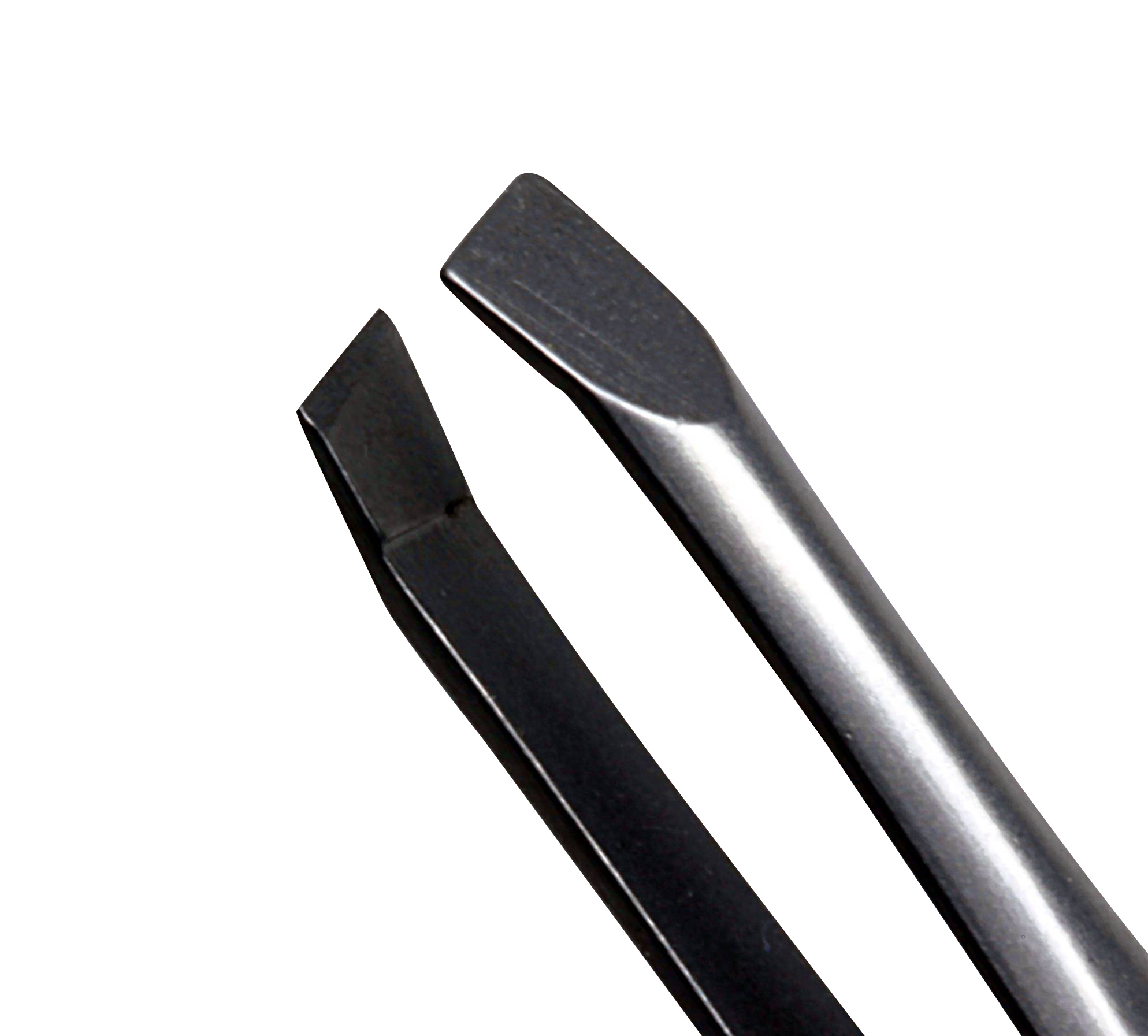 Pinzette, 80 mm, schräg, rostfrei-edelmattiert | Pinzetten |  Hautpflegeinstrumente | Hans Kniebes GmbH