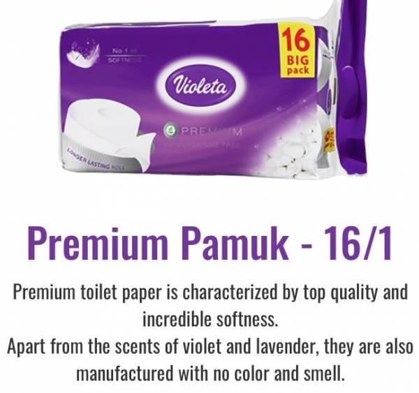 VIOLETA Toilettenpapier, XXL-Pack