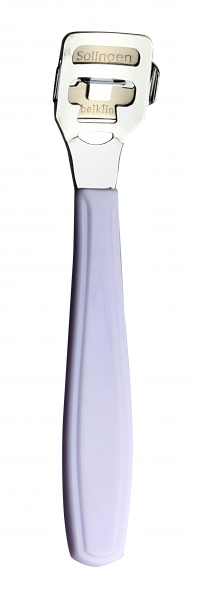 Hornhauthobel, 145 mm, Griff weiß