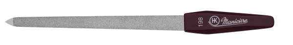 Saphir-Nagelfeile, 210 mm, Belag grob/fein, spitz